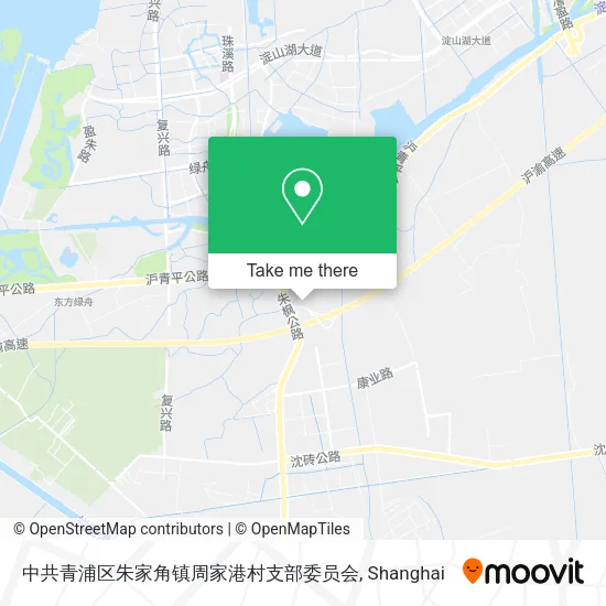 中共青浦区朱家角镇周家港村支部委员会 map
