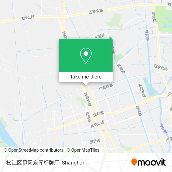 松江区昆冈东库标牌厂 map