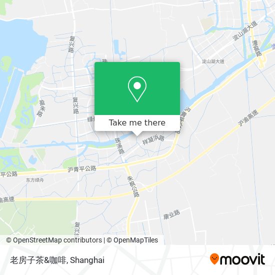老房子茶&咖啡 map