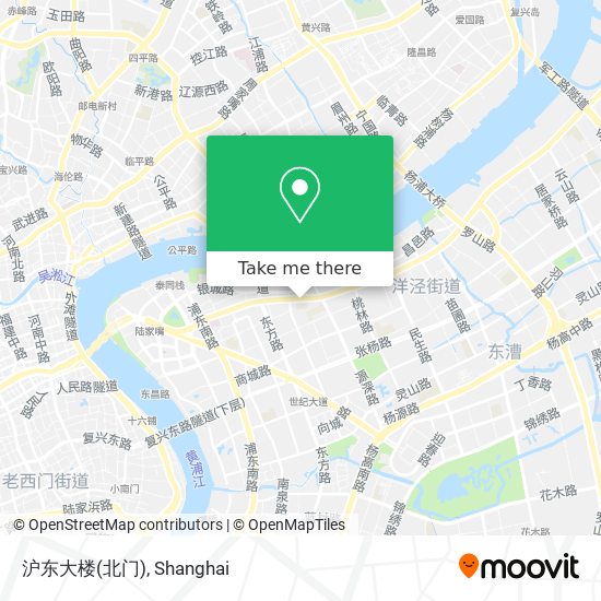 沪东大楼(北门) map