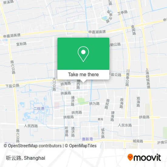 听云路 map