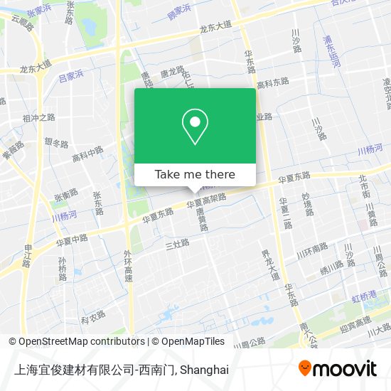 上海宜俊建材有限公司-西南门 map