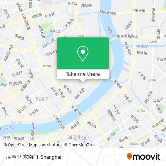 振声里-东南门 map