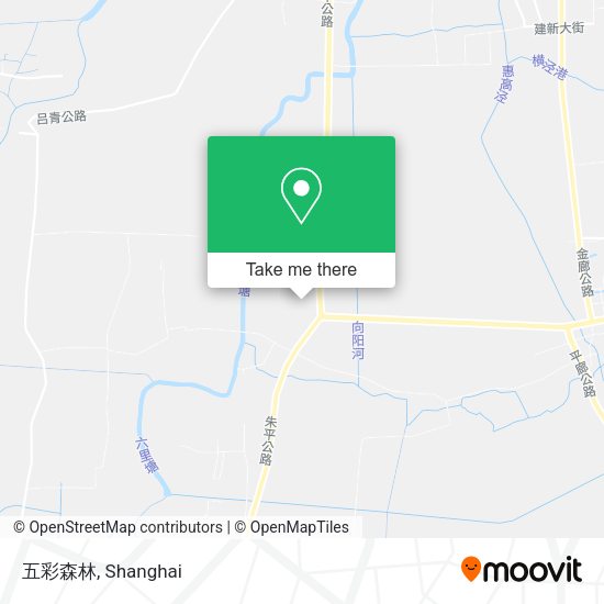 五彩森林 map