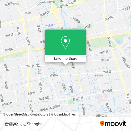 晋藤高尔夫 map