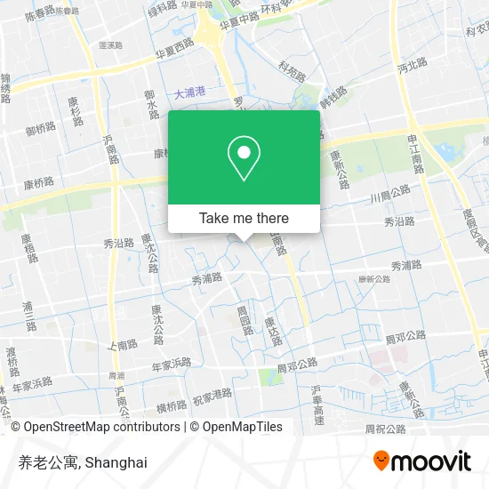 养老公寓 map