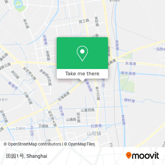 田园1号 map