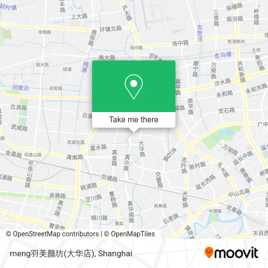 meng羽美颜坊(大华店) map