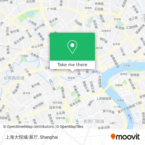 上海大悦城-展厅 map