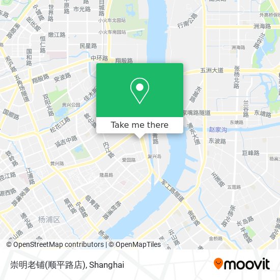 崇明老铺(顺平路店) map