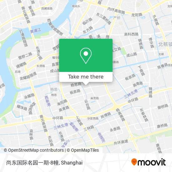 尚东国际名园一期-8幢 map