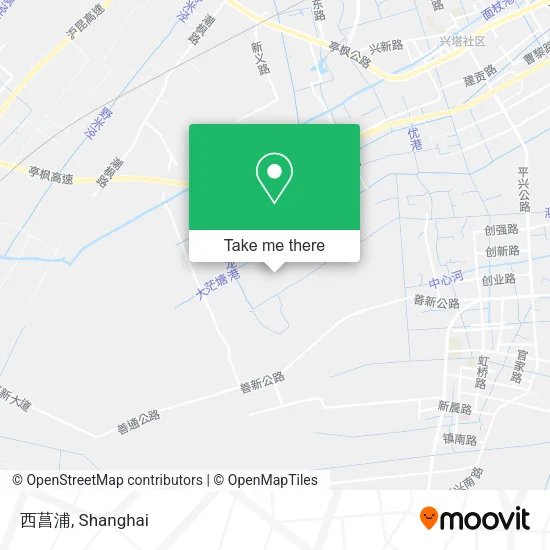 西菖浦 map