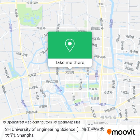 SH University of Engineering Science (上海工程技术大学) map