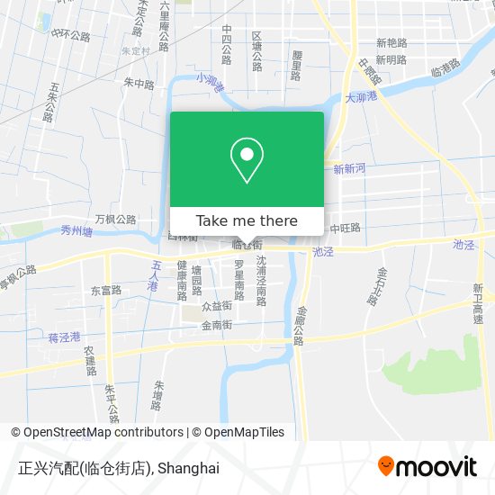 正兴汽配(临仓街店) map