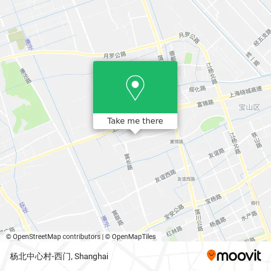 杨北中心村-西门 map