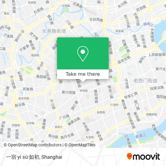 一宿·yi sù·如初 map
