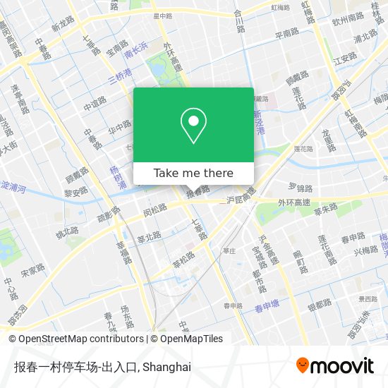 报春一村停车场-出入口 map