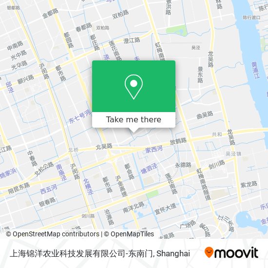 上海锦洋农业科技发展有限公司-东南门 map