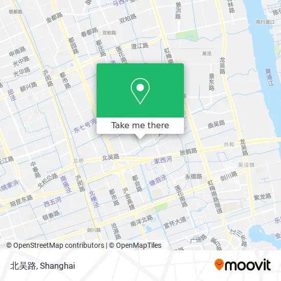 北吴路 map