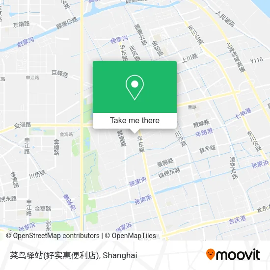 菜鸟驿站(好实惠便利店) map