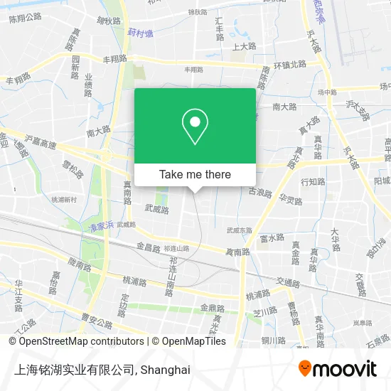 上海铭湖实业有限公司 map