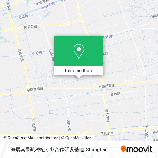 上海鹿其果疏种植专业合作研发基地 map