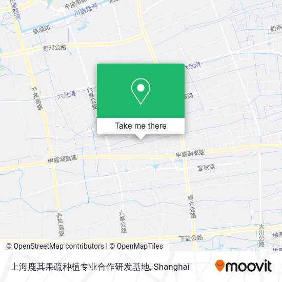 上海鹿其果疏种植专业合作研发基地 map