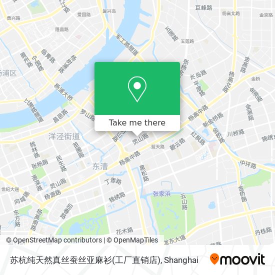 苏杭纯天然真丝蚕丝亚麻衫(工厂直销店) map