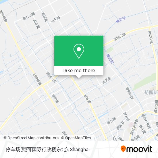 停车场(熙可国际行政楼东北) map