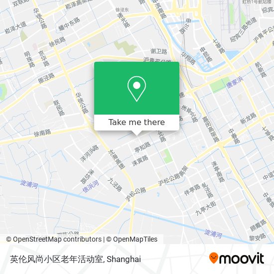英伦风尚小区老年活动室 map