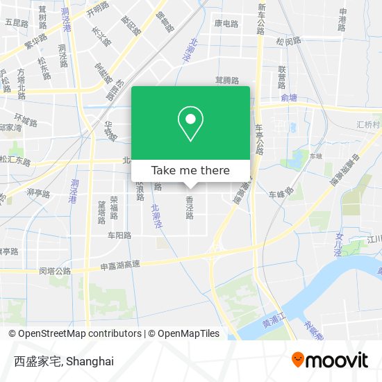 西盛家宅 map