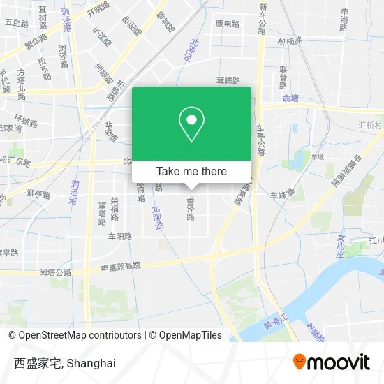 西盛家宅 map
