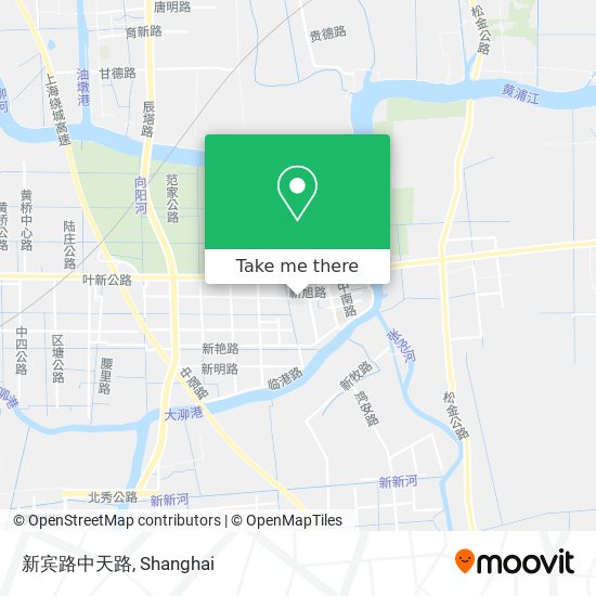 新宾路中天路 map