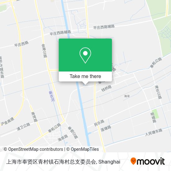 上海市奉贤区青村镇石海村总支委员会 map