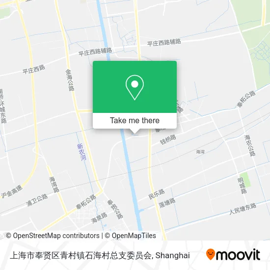 上海市奉贤区青村镇石海村总支委员会 map