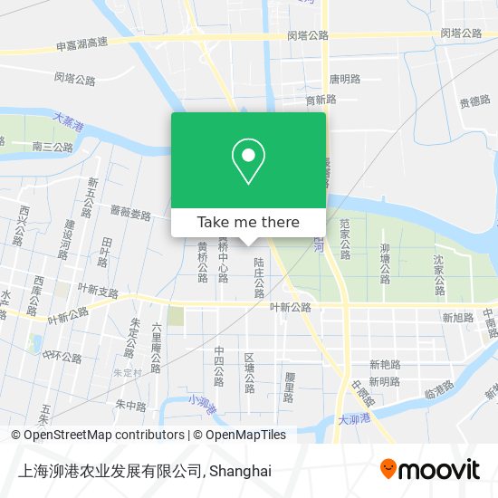 上海泖港农业发展有限公司 map