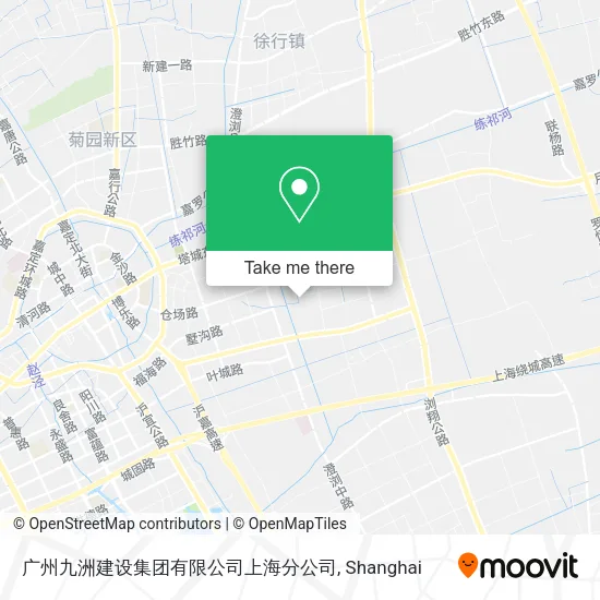 广州九洲建设集团有限公司上海分公司 map