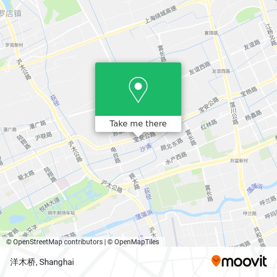 洋木桥 map