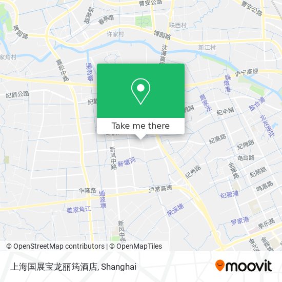 上海国展宝龙丽筠酒店 map