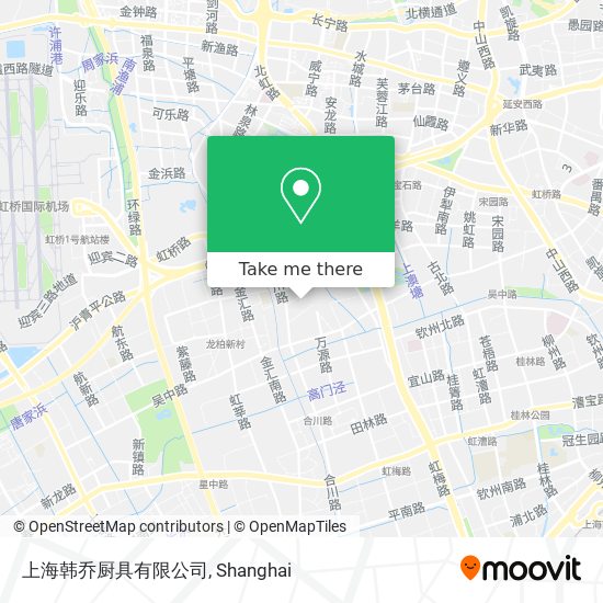 上海韩乔厨具有限公司 map