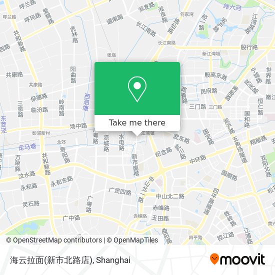 海云拉面(新市北路店) map