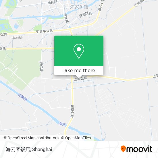 海云客饭店 map