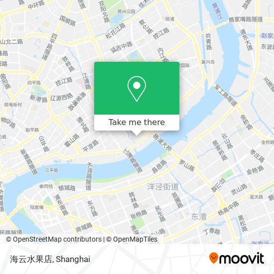 海云水果店 map