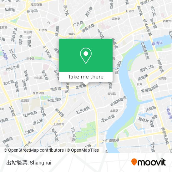 出站验票 map