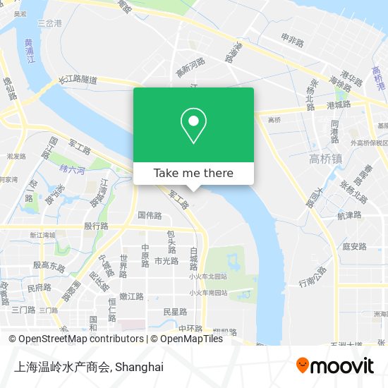 上海温岭水产商会 map