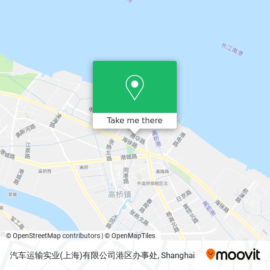 汽车运输实业(上海)有限公司港区办事处 map