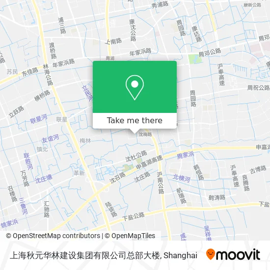 上海秋元华林建设集团有限公司总部大楼 map