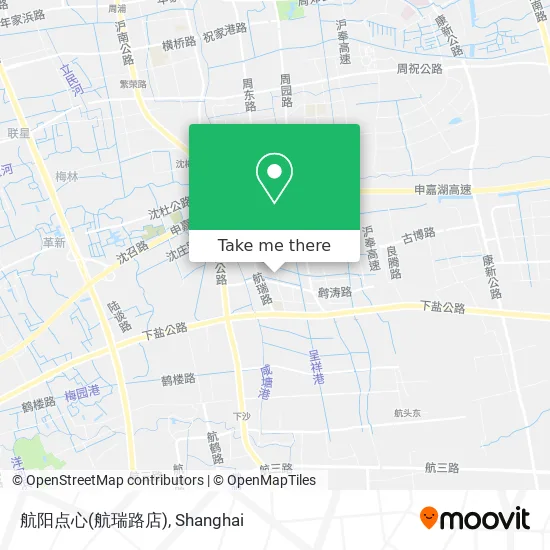 航阳点心(航瑞路店) map