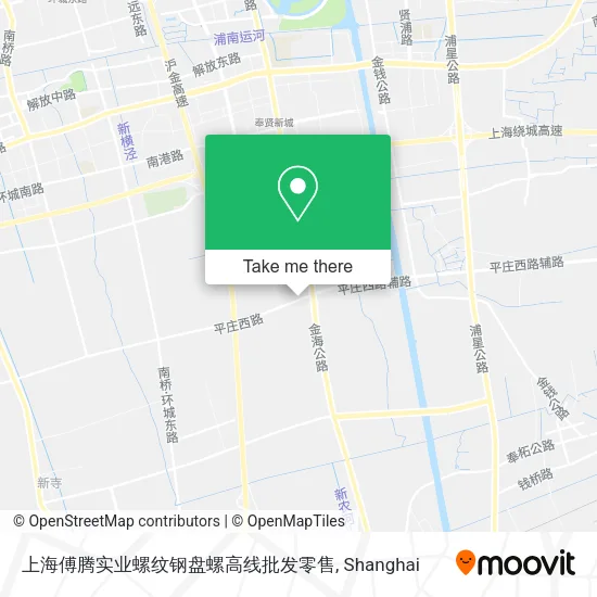 上海傅腾实业螺纹钢盘螺高线批发零售 map