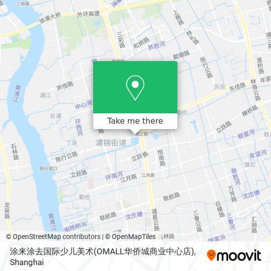 涂来涂去国际少儿美术(OMALL华侨城商业中心店) map